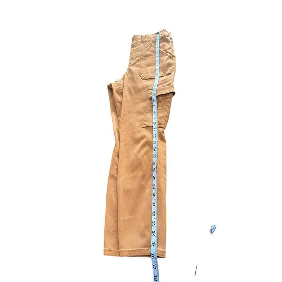 Spanx Brown Stretch Pull On Twill Slim Ankle Cargo Pant Size Large Style 20311Q - Picture 14 of 14